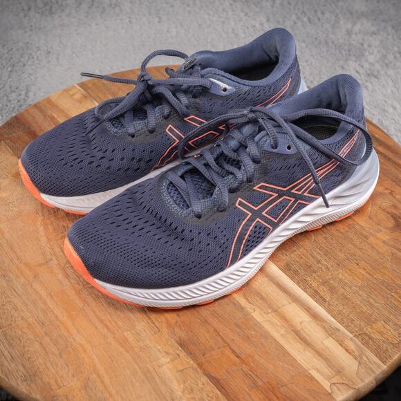 Asics Womens Gel Excite 8 1012A916 Blue Running Shoes Sneakers Size 6 - Picture 3 of 9